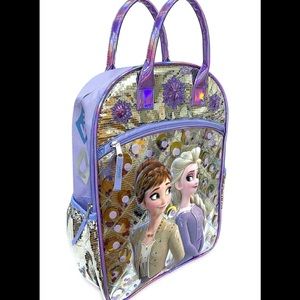 17 inch Frozen Top Handle Backpack with straps